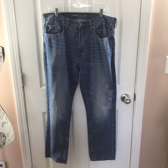 Mens Old Navy Slim Medium Wash‎ Jeans 36 - Picture 1 of 7